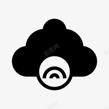 云服务器云数据库服务器图标