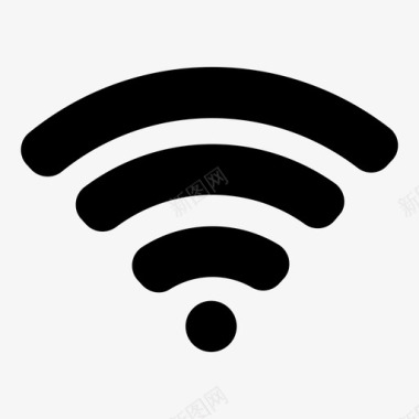 wifi互联网科技图标