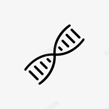 生物学dna遗传密码科学图标
