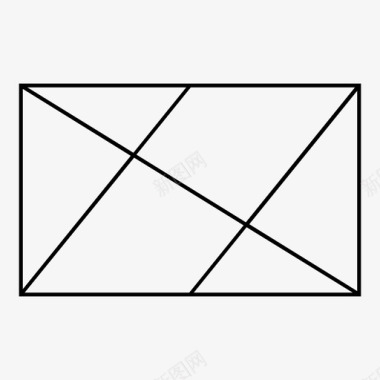 神圣几何金三角比例金字塔图标