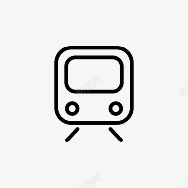 地铁标识大全地铁电气交通图标