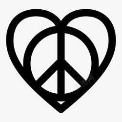 爱与和平爱与和平爱和平标志高清图片