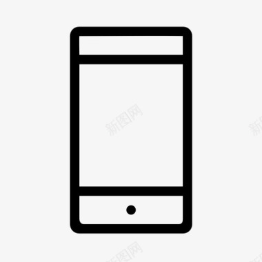 智能手机移动电话iphone图标