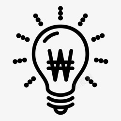 元朝灯泡通电正极高清图片