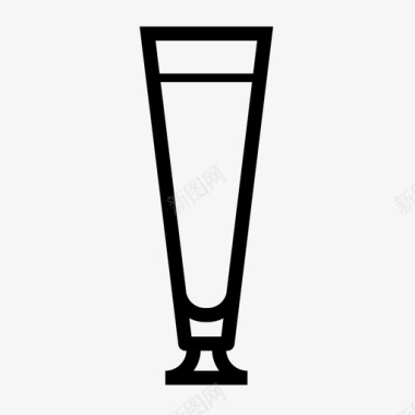 蔬果饮品饮料采购产品皮尔斯纳玻璃皮尔斯纳玻璃酒吧图标