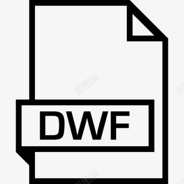 字母o标志dwf字母表文档图标