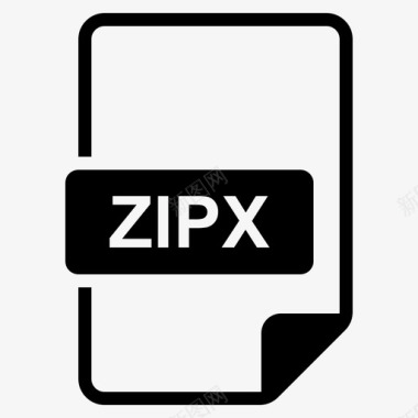 OGG文件格式zipx文件格式图标