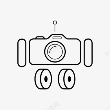 探索机器人相机图片摄影图标