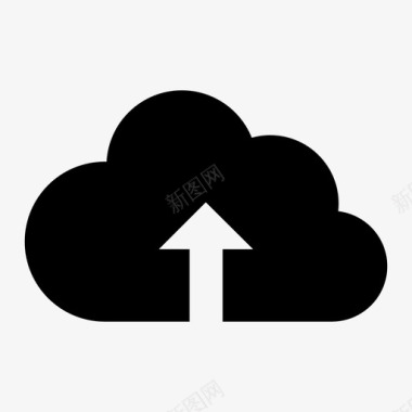 服务器云上传下载服务器图标