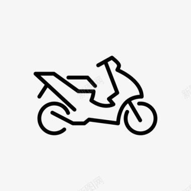 摩托车自行车轮子图标