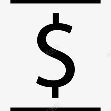 梦想基金美元商业硬币图标