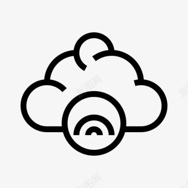 云服务器云数据库服务器图标