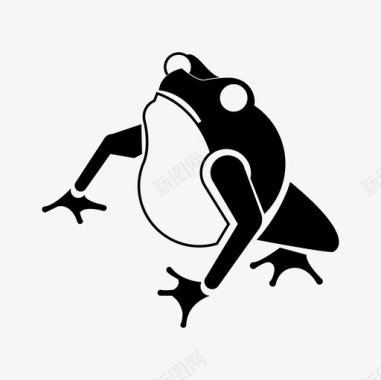 爬行动物青蛙动物厄瓜多尔图标