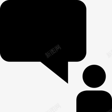讨论版画聊天发短信短信图标