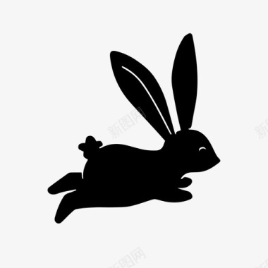 可爱卡通小动物兔子卡通可爱图标