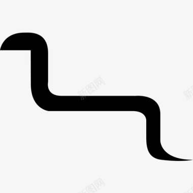 蛇滑鼠符号图标