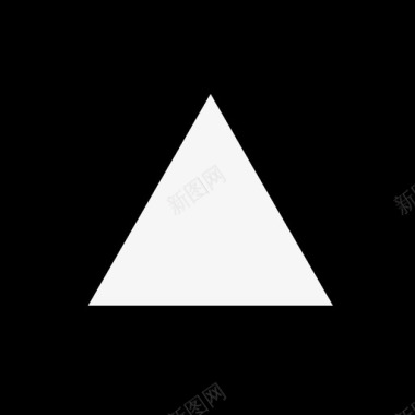 三角形对称小图标