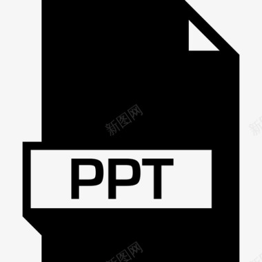 ppt文件软件演示图标