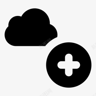 云服务器添加到云服务器上传图标