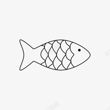 鱼营养食品健康食品图标