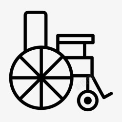 平面轮椅康复矫形轮椅高清图片