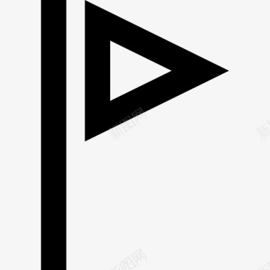 安全责任书旗帜导航菜单图标