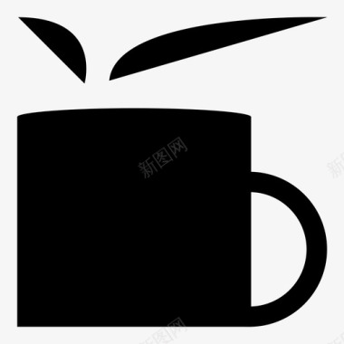 食物和饮料咖啡早餐杯子图标