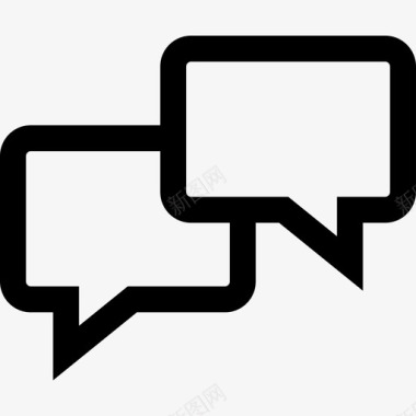 八卦太极对话短信评论图标