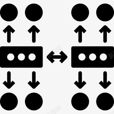 绩效考核方案工作流算法管理图标