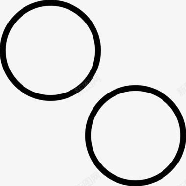 球形圆符号球形图标