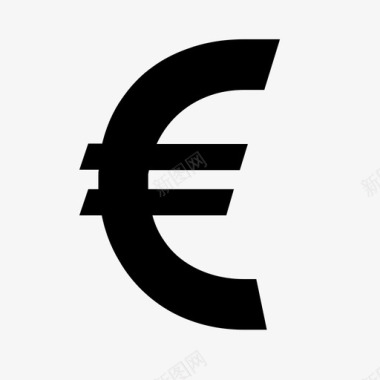火焰欧元图标欧元金融金融机构图标