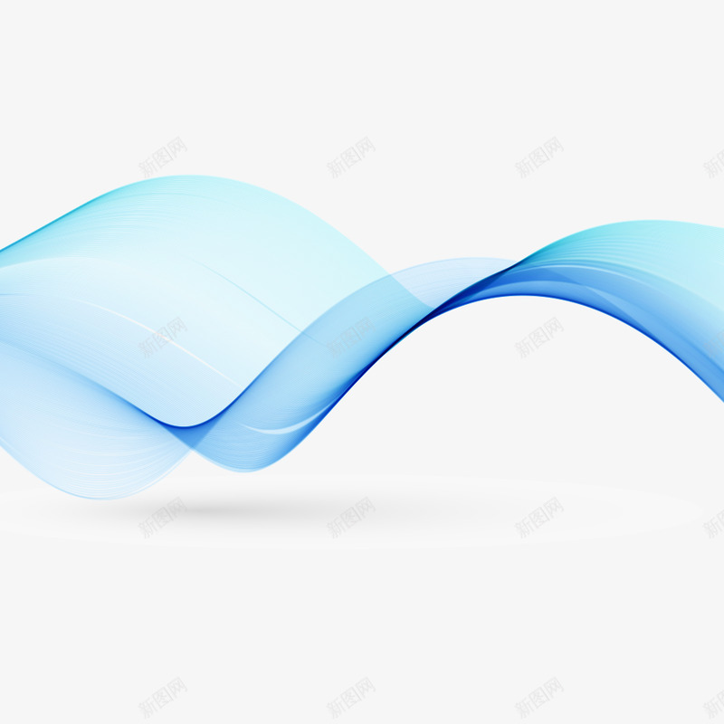 蓝色抽象波浪线条装饰壁纸png免抠素材_88icon https://88icon.com 蓝色 抽象 波浪 线条 装饰 壁纸