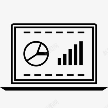 电脑图信息在线分析减法笔记本电脑图标