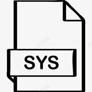 手绘计算机sys文件名1手绘图标