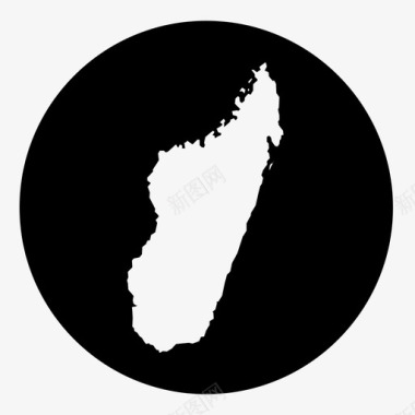 非洲脸谱png马达加斯加非洲国家图标