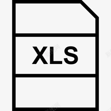 写文档xls1文档图标