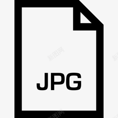 JPG素材jpg扩展名文件图标