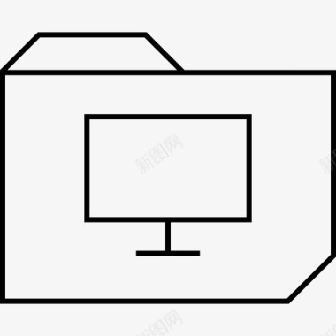 存档文件夹存档计算机图标