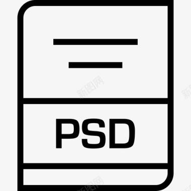 psd页面文件图标