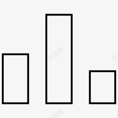 图表数据元素条形图搜索引擎优化报告图标
