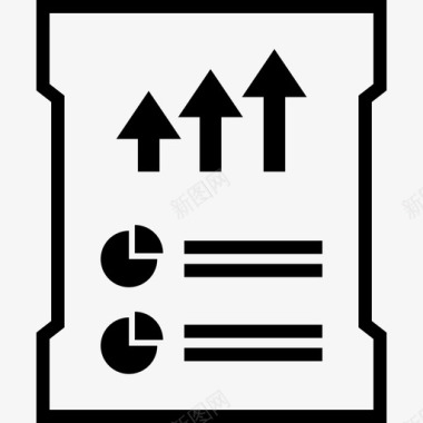 文档报告分析数据图标