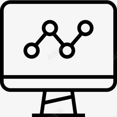 监视器在线信息图形数据信息图形图标