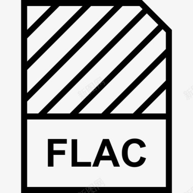 压缩flacmp3格式图标