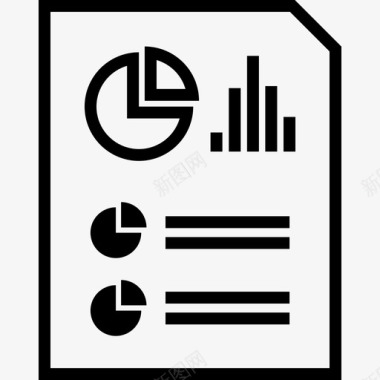 信息分析表报告文件团队搜索引擎优化分析图标