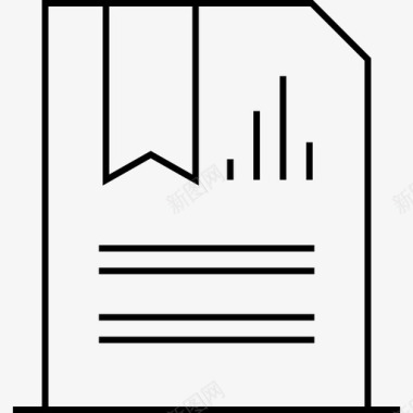 数据信息表格分析信息图形数据文档图标