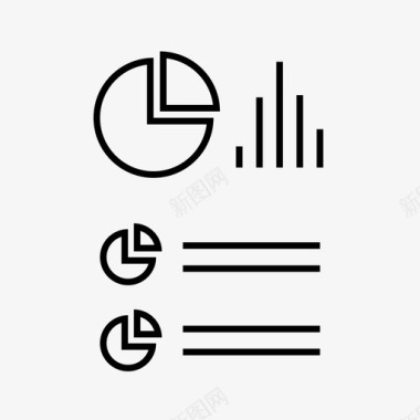 信息图表元素信息图表分析数据图标