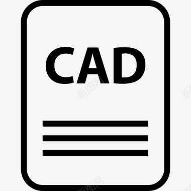 家装cadcad技术名称图标