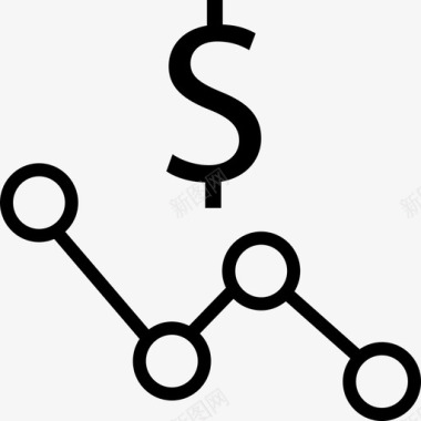 财富比重美元分析商业货币图标