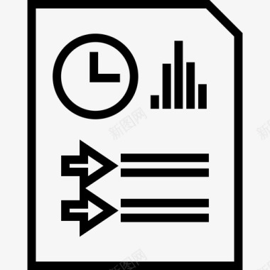 专业高清报告文档专业文档搜索引擎优化分析图标