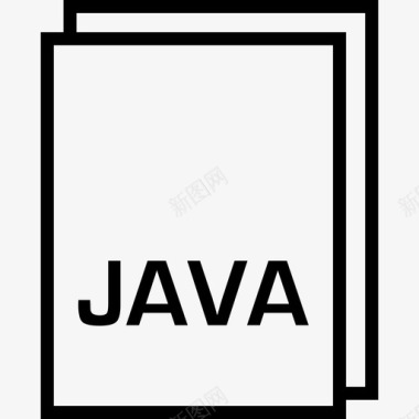 Javajava计算机文档图标
